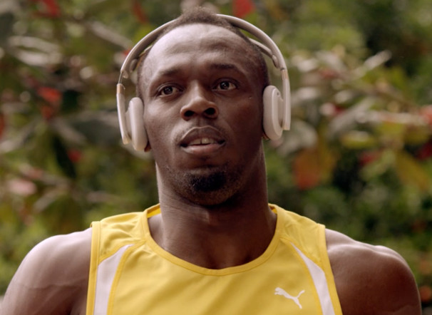 Gibson Trainer Headphones: Motivating Usain Bolt