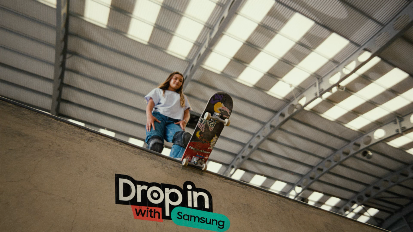 Drop in with Samsung